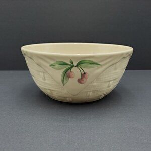 Pfaltzgraff Garden Party Basket Bowl Garden Party Cherries Serving Bowl